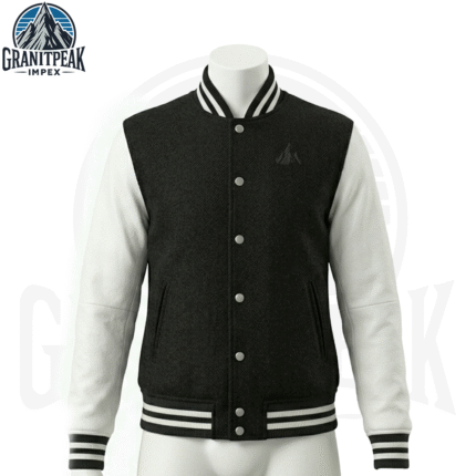 Baseball Varsity Jacket GPI-BVJ-01: Classic Style, Comfort & Premium Quality