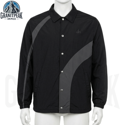 Coach Jacket GPI-COJ-01: Lightweight Protection, Comfort & Streetwear Style