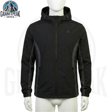 Windbreaker Jacket GPI-WBJ-01: Lightweight Protection, Comfort & Active Style