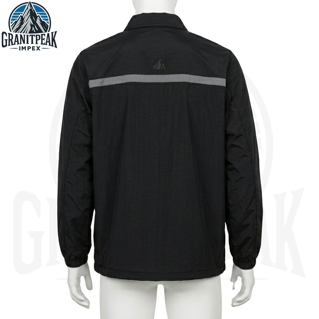 Coach Jacket GPI-COJ-01: Lightweight Protection, Comfort & Streetwear Style - Image 2