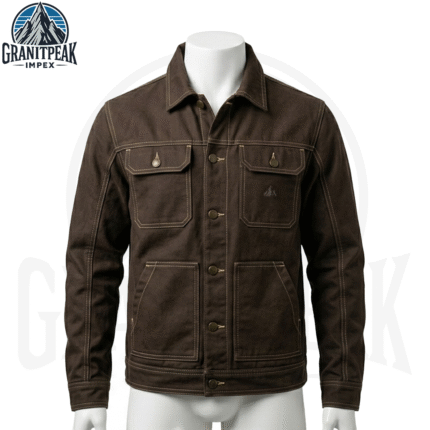 Canvas Jacket GPI-CJ-02: Durability, Comfort & Timeless Style