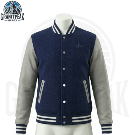 Baseball Varsity Jacket GPI-BVJ-02: Classic Style, Comfort & Premium Quality