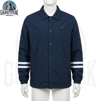 Coach Jacket GPI-COJ-02: Lightweight Protection, Comfort & Streetwear Style