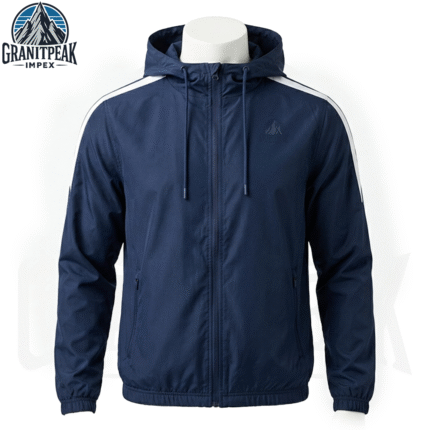 Windbreaker Jacket GPI-WBJ-02: Lightweight Protection, Comfort & Active Style