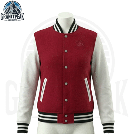 Baseball Varsity Jacket GPI-BVJ-03: Classic Style, Comfort & Premium Quality