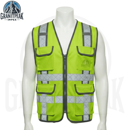 Safety Vest GPI-SV-02: Visibility, Comfort & Workplace Safety