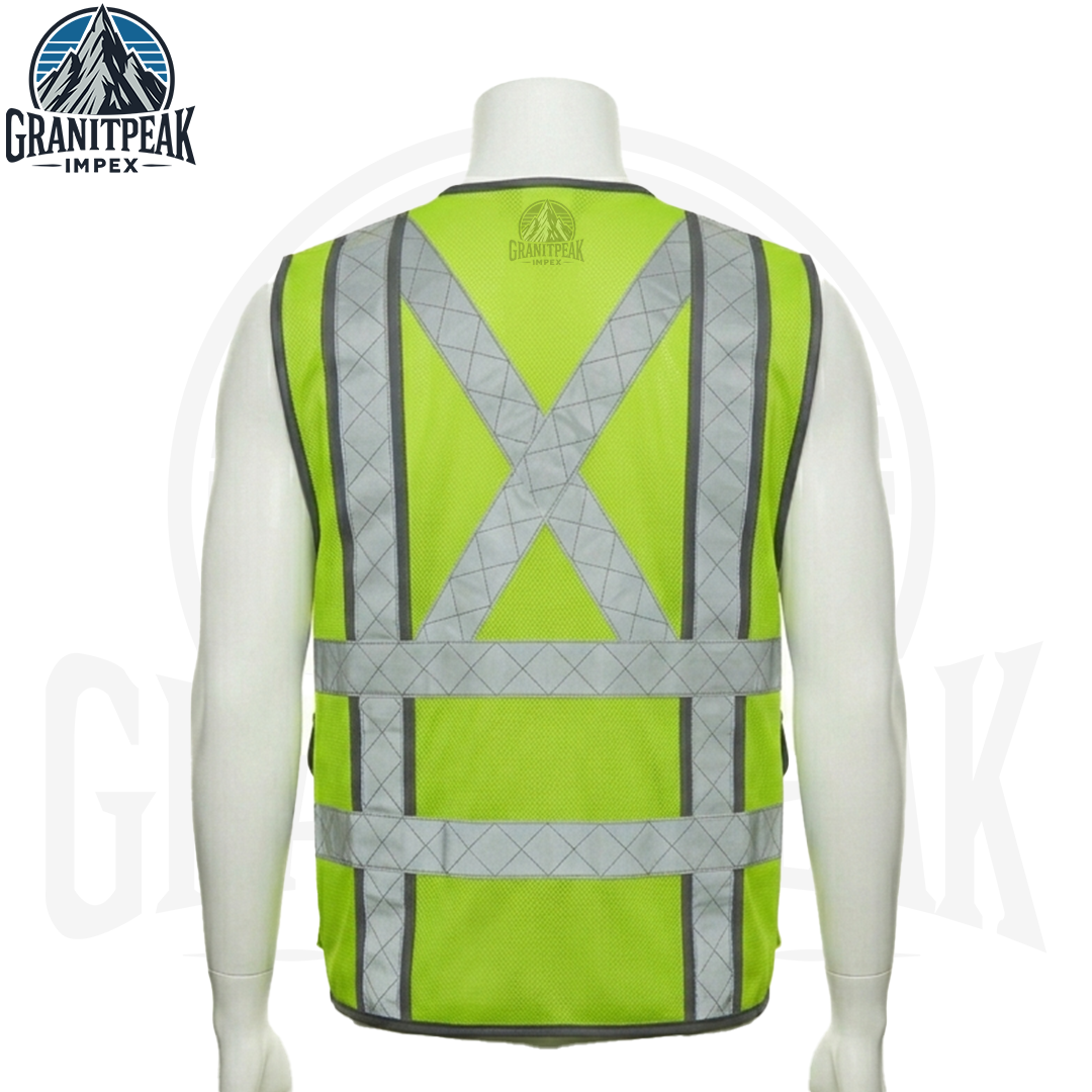 Safety Vest GPI-SV-02: Visibility, Comfort & Workplace Safety - Image 2